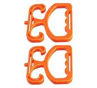 Lot de 2 supports de sac de courses durables robustes et utiles pour un transport facile des courses, confortable avec poignée