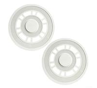 Lot de 2 supports de serpillère pour Xiaomi Robot Vacuum S10 Plus, S10+ et B105, montage sans outil pour chiffons en microfibre, maintien stable pour le nettoyage humide comme accessoire