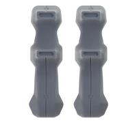 Lot de 2 supports de tablette pour, ergonomique, poignée de jeu en silicone souple, lavable pour liaison multi-doigts, contrôleur d ' opération, déclencheur de jeu mobile auxiliaire, joystick du