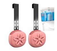 Lot de 2 supports de tablettes de nettoyage réglables en silicone pour | Support de nettoyage de toilettes pour salle de bain quotidienne, intérieur, maison, hôtel, bureau, voyage, camping-car