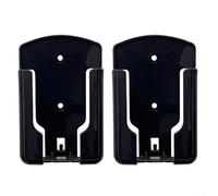 Lot de 2 supports de télécommande muraux pour TV, stéréo, climatiseur, organisation à distance dans n'importe quelle pièce (noir)