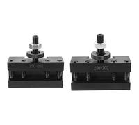 Lot de 2 supports de tour à changement rapide pour outils de tour - 250-201 et 250-202