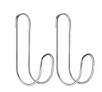 Lot de 2 supports de tuyau d'arrosage en acier inoxydable antirouille pour réparation de voiture, lavage de voiture, jardin extérieur