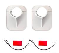 Lot de 2 supports de tuyau de piscine pour tuyaux de 26 à 38 mm, support de tuyau en ABS pour éviter l'affaissement, pour piscines hors sol INTEX et similaires (2 pièces)