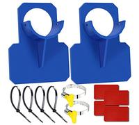 Lot de 2 supports de tuyau pour piscine, support de tuyau de piscine, en plastique, accessoires de piscine