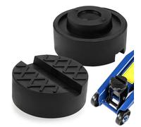 Lot de 2 supports en caoutchouc pour cric de voiture, cric de voiture générique, support en caoutchouc du cric, support en caoutchouc pour chandelle, pad de levage pour cric de manœuvre et ponts