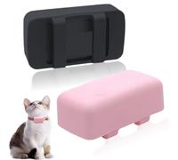 Lot de 2 supports en silicone compatibles avec traqueur GPS Tractive Cat Mini
