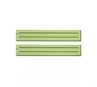 Lot de 2 supports en silicone pour couvercles de casseroles offrant une sauvegarde pour les cycles de nettoyage tout en maintenant une utilisation continue de la cuisine (vert)