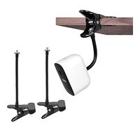 Lot de 2 supports flexibles en métal pour caméra Eufy Cam 2C/2C Pro/3/3C pour EufyCam 1/2/EufyCam E, support de mât universel pour Arlo Pro 4/Pro 3/Pro 2