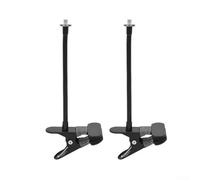 Lot de 2 supports flexibles pour appareil photo compatibles avec EufyCam2, C2, CPro, 33C et pour les caméras Ring, support réglable en métal avec montage sûr et stable