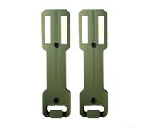Lot de 2 supports magnétiques pour bombe aérosol de garage, boîte à outils, support de rangement pour armoire d'atelier, surfaces métalliques (vert foncé)