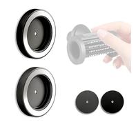 Lot de 2 supports magnétiques pour sèche-cheveux compatibles avec sèche-cheveux Laifen et Dyson, organiseur de rangement mural pour diffuseur anti-lumière et buse de lissage, sans perforation, noir et