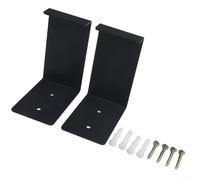 Lot de 2 supports muraux en acier pour snowboard, ski, surf, longboard et rangement intérieur (taille M)