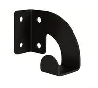 Lot de 2 supports muraux en métal pour garage et atelier pour sécuriser les tronçonneuses lourdes et maintenir l'ordre de l'espace de travail (orange)