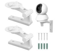 Lot de 2 supports muraux pour appareil photo | Support mural compatible avec Tapo C220, Reolink E1, Pro Reolink E1, Tapo C225, angle réglable, rotation à 180 degrés