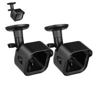 Lot de 2 supports muraux pour Blink Outdoor 4 (4e génération) et 3 (3e génération), support de caméra de sécurité réglable à 360° avec housse de protection résistante aux intempéries, noir.