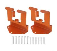 Lot de 2 supports muraux pour débroussailleuse - Organiseur d'outils - Support mural pour débroussailleuse