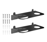Lot de 2 supports muraux pour entonnoir à huile - Organiseur mural pour liquide de refroidissement - Pour atelier, garage, abri de jardin, maison