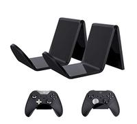Lot de 2 supports muraux pour manettes de jeu Xbox Série (Elite Series2/Elite Series1/S/X), support en acrylique avec adhésif amélioré (2 pièces - noir)