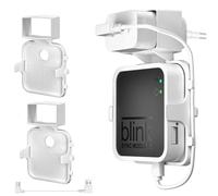 Lot de 2 supports muraux pour module Blink Sync 2, pour surveillance extérieure et intérieure Blink Sync Module 2, Blanc