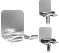 Lot de 2 supports muraux pour rasoir de sécurité, support adhésif pour rasoir, compatible avec Vikings et Merkur Double Edge