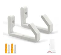 Lot de 2 supports muraux pour répéteur Fritz 6000 3000 - Support mural pour répéteur Fritz 6000 3000, support de routeur pour amplificateur Wi-Fi, routeur, support de prise avec vis, montage facile