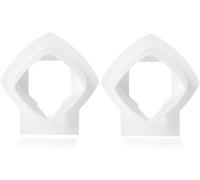 Lot De 2 Supports Muraux Pour Système Linksys Velop Tri-Band Whole Home Wifi Mesh Blanc