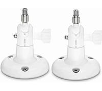 lot de 2 supports muraux réglables pour ARLO HD/ARLO PRO/ARLO PRO2/ARLO GO/ARLO ULTRA/WYZE CAM PAN Support de montage de caméra domestique pour l'extérieur et l'intérieur pour la sécurité de la maison
