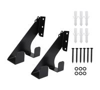 Lot de 2 supports muraux universels résistants à la rouille pour tronçonneuse Echo 009 011 200t 201t 024 026 360 362 044 660 661