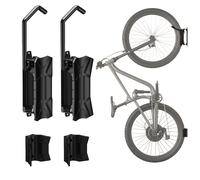 Lot de 2 Supports Muraux Vélo Maclean MC-171 Acier Réglable Charge 35kg