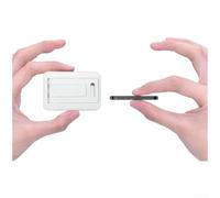 Lot de 2 Supports Ordinateur Portable Ultra-Légers | Design pliable compact, 2 angles ergonomiques, matÃ©riau ABS , coussinets silicone, et blanc(White)