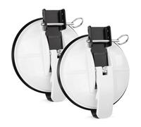 Lot de 2 supports pour auvent T-Hule-F-iamma et D-OMETIC, compatibles avec V-W T6 T5 T4 T6.1 F-ord-N-ugget V-ans Camper Camper Camper (blanc)
