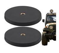 Lot de 2 supports pour barre lumineuse LED avec filetage interne pour voiture, camion, remorque