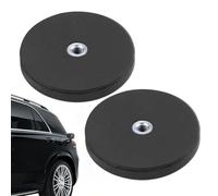 Lot de 2 supports pour barres de lumière avec fixation magnétique | Support de montage pour phares de voiture avec filetage interne | Pour véhicule, camion, SUV, camping-car, remorque tracteur