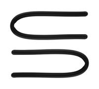 Lot de 2 supports pour cannes de marche pour un rangement facile et sûr des béquilles - Arrêtez de tomber au sol - Rotatif à 360 degrés - Accessoires pour fixation au fauteuil roulant, canapé, chaise
