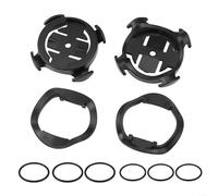 Lot de 2 supports pour ordinateur de vélo Garmin Edge 130/200/500-530/800-830/1000 - Sangle élastique réglable avec coussinets en caoutchouc