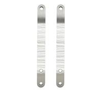 Lot de 2 supports push-to-open compatibles avec les commandes G-Host AXPO pour ouvre-portail automatique, matériel de pivot de montage arrière en acier inoxydable, ouverture loin de la propriété