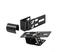 Lot de 2 supports réglables pour coffre de toit de voiture avec joint en caoutchouc, 120-183 mm, plage de montage pour installation de porte-bagages de véhicule