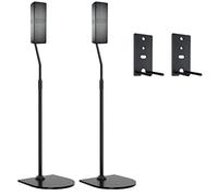 Lot de 2 supports réglables pour haut-parleurs Bose, OmniJewel Lifestyle 650, Surround Speaker 700, support de sol pour haut-parleur Bose, avec support OmniJewel, noir