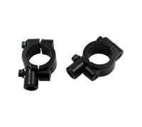 Lot de 2 supports rétroviseur pour guidon moto, positionnement flexible, accessoires
