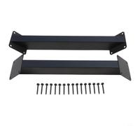 Lot de 2 supports robustes à angle de 45 degrés, essentiels pour les bricoleurs, pergolas et autres structures en bois