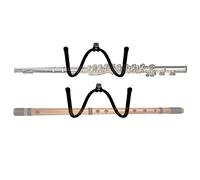 Lot de 2 supports universels pour flûtes - Support mural de rangement - Support mural plat pour toutes les flûtes - Accessoires de support mural pour maison ou studio