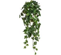 lot de 2 suspensions de lierre anglais Plantes artificielles - 144 feuilles, 70 cm, décor vert pour l'intérieur