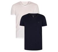 GANT T-Shirt marine / blanc, Taille S