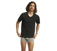Lot de 2 T-shirts Col V DIM Regul'Activ Sport Noir L