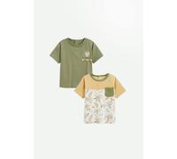 Lot De 2 T-shirts Enfant Gabin Vert 18M(81CM)