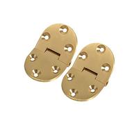 Lot de 2 table Charnière Charnières Charnière Armoire connecteur Meubles virole à rabat Charnière en laiton avec vis env.