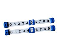 Lot de 2 tableaux de scores de baby-foot pour tables de baby-foot standard style C