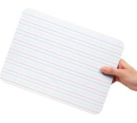 Lot de 2 tableaux portables réutilisables double face de 22,9 x 30,5 cm, tableaux effaçables à sec pour l'apprentissage en classe, l'écriture à la maison et les activités des étudiants, parfaits pour