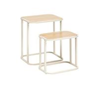 5five - tables gigognes curvy bois clair